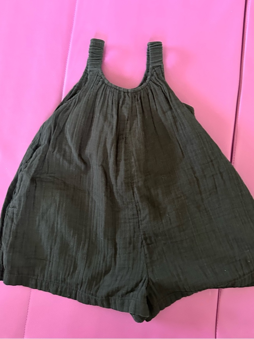 next Black Sleeveless Gauze Romper